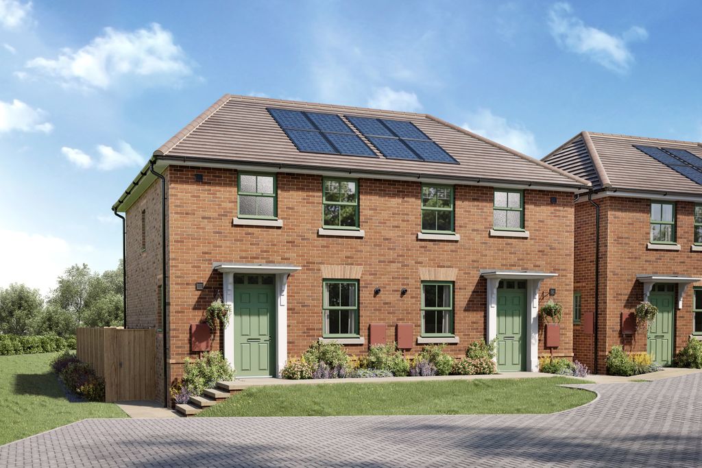 Property photo 1 of 9 Ashdown CGI 2 Bedroom Home Semi-Detached David Wilson
