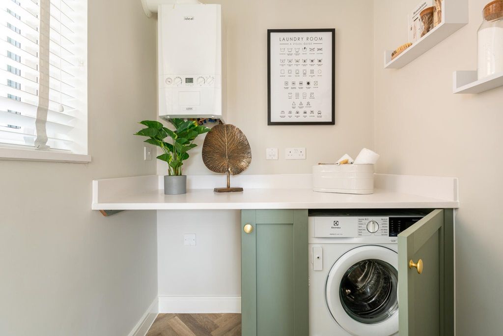 Property photo 3 of 12 Keep Laundry Out Of Sight With This Utility Room
