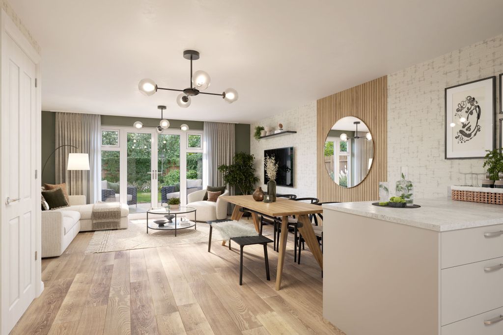 Property photo 1 of 5 The Oak  Living/Dining Area