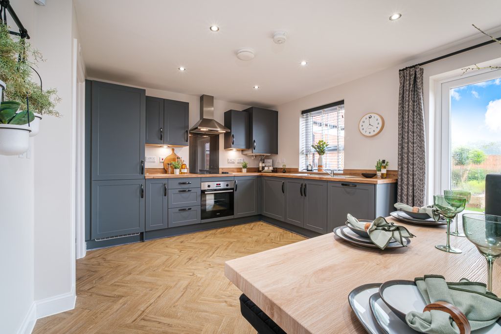 Property photo 2 of 9 Interior View Of Our Kitchen & Dining In Our 3 Bed Mewstone Home