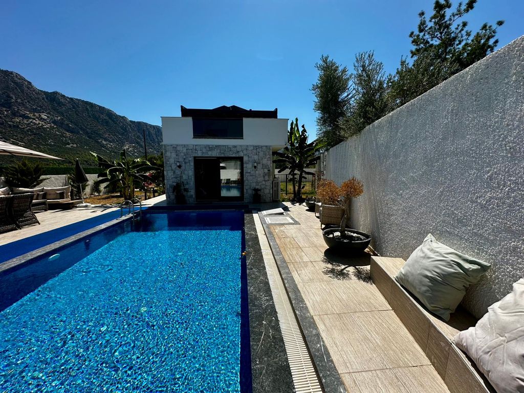 Property photo 2 of 25 Detached Stone Villa Near Seydikemer For Sale - Large Private Pool And Sun Terraces