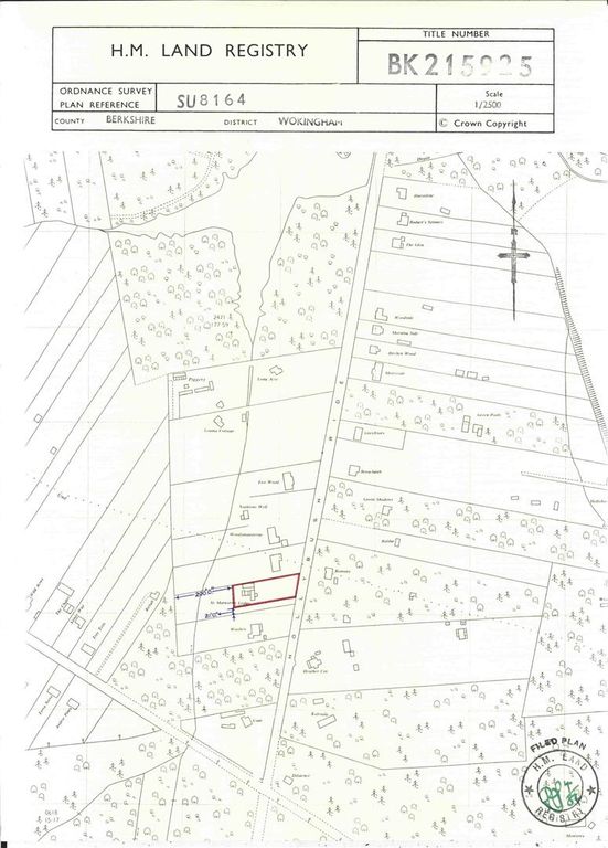 Property photo 2 of 44 Bk215925 Plan - St Margarets Lodge, Hollybush Ride