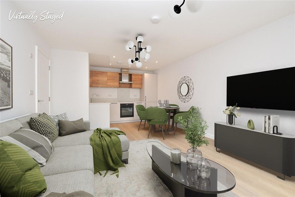 Property photo 2 of 17 Staged Lounge Kitchen Diner