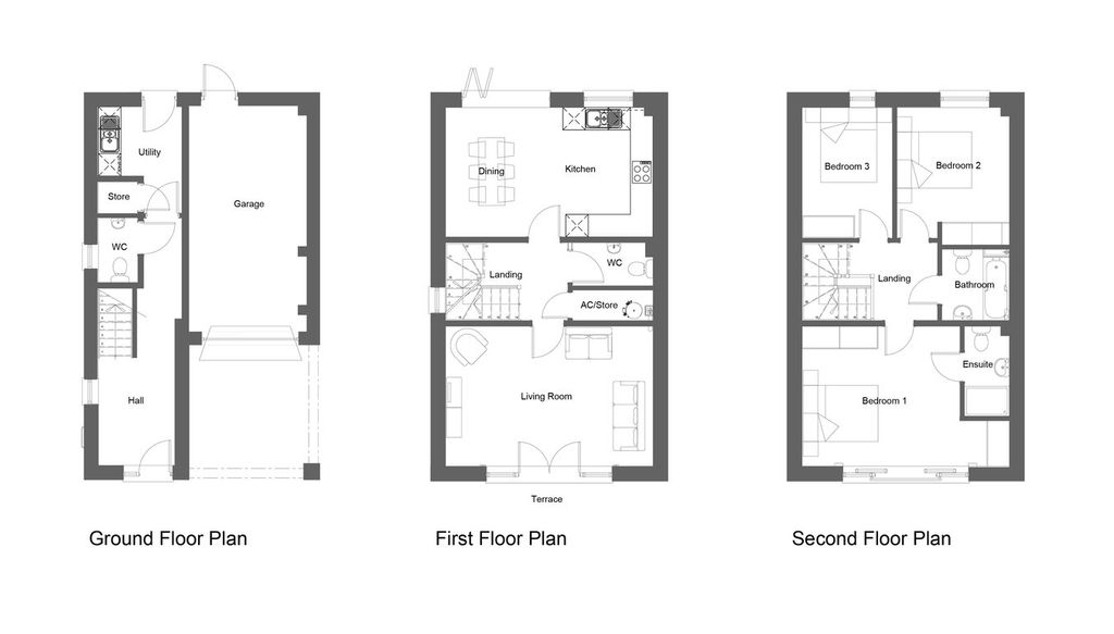 Additional image 4 of 3 bed detached house for saleCaeau Gwynfryn, Llanarth SA47