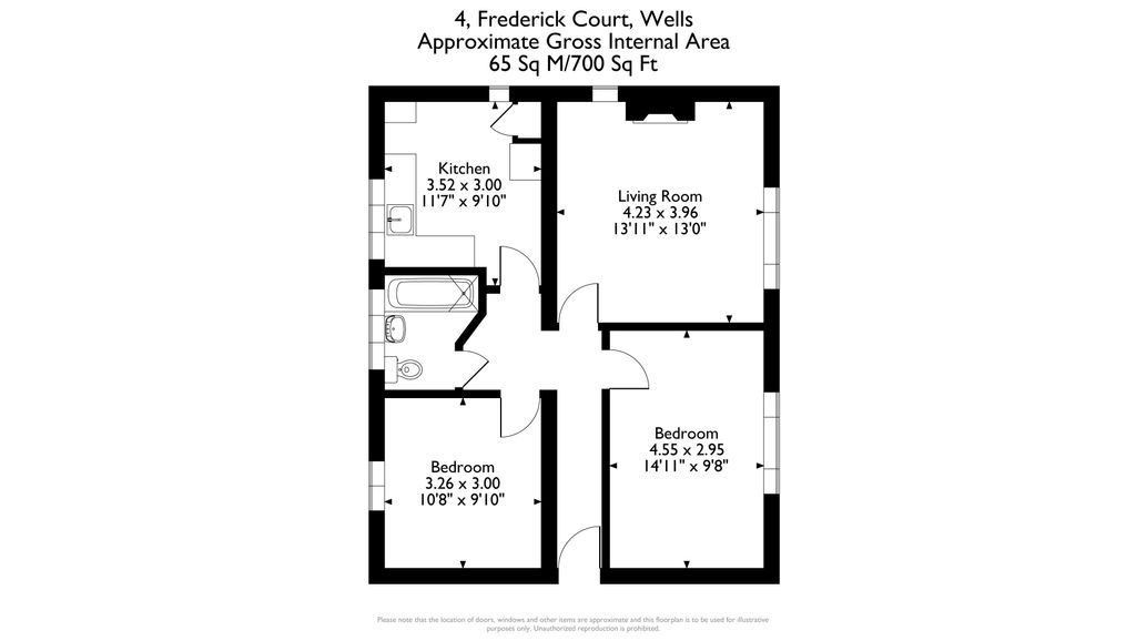 Property photo 2 of 2 4, Frederick Court, Ba5 2De.Jpg