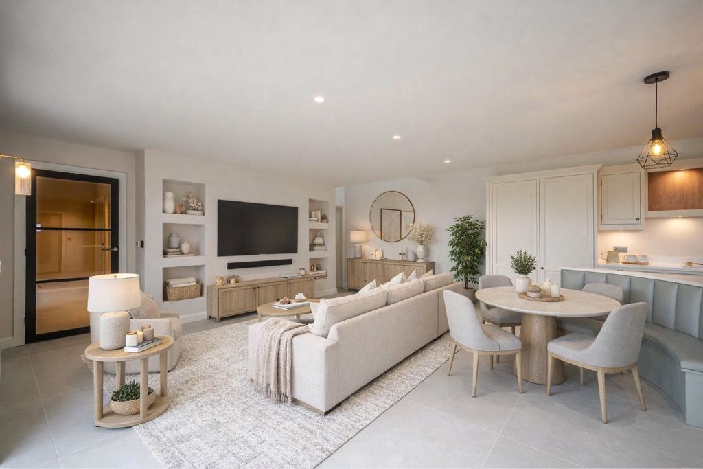 Property photo 2 of 25 Living Kitchen Cgi