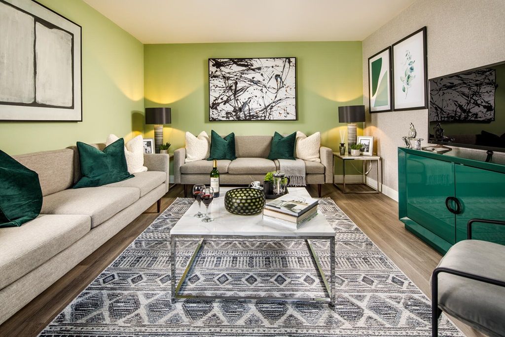 Property photo 1 of 13 Open Plan Lounge With Plenty Of Space For Two Sofas