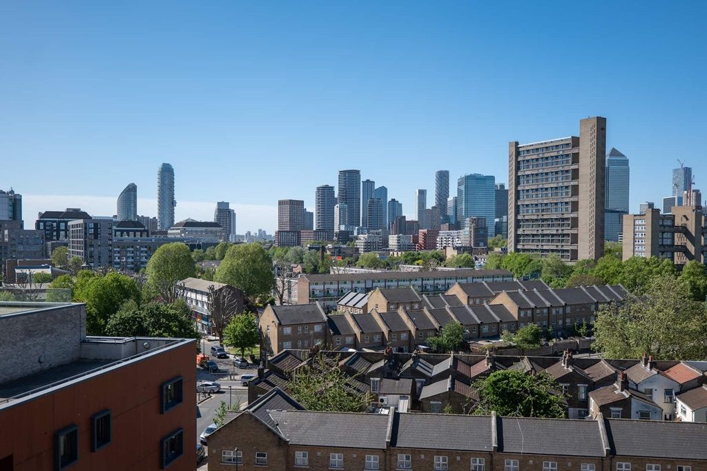 Property photo 2 of 13 View Towards Canary Wharf From Apartment 13 Balcony