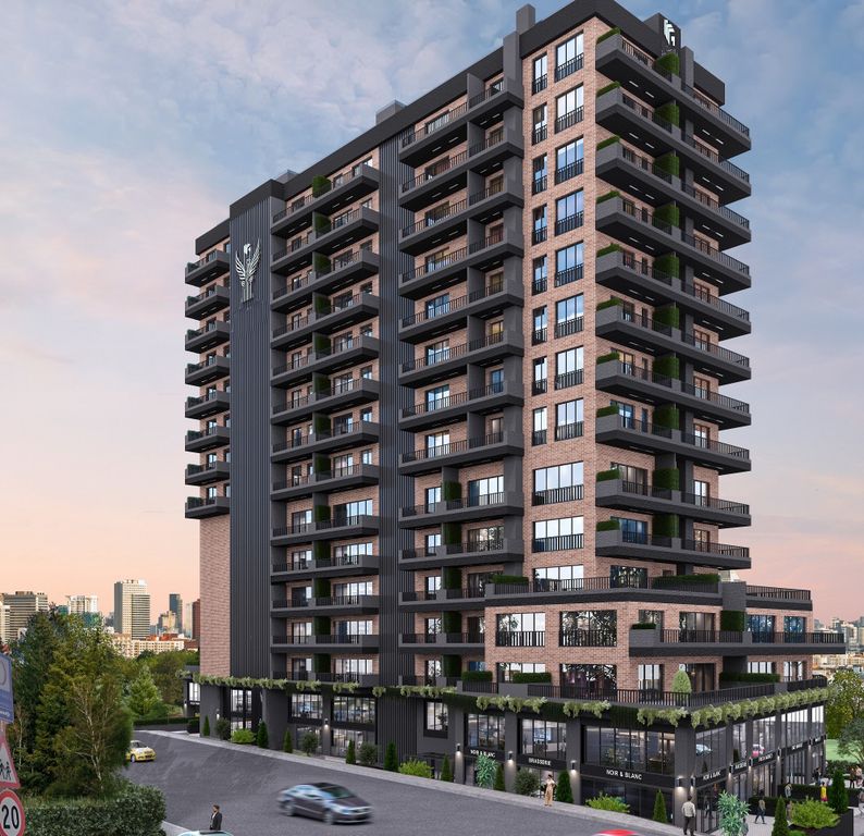 Property photo 2 of 15 Off-Plan Asian Istanbul Property For Sale - A Single Tower Of Residential Apartments