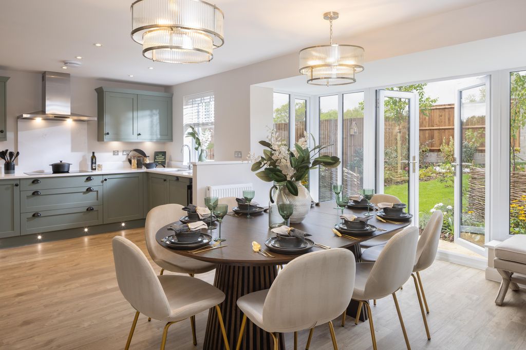 Property photo 2 of 10 Kitchen/Diner In The Holden 4 Bedroom Detached Home