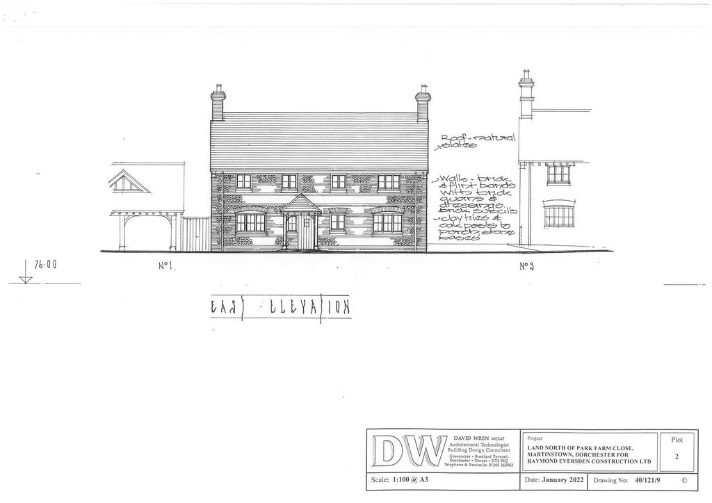 Property photo 3 of 8 Horse  Shoe Lane Plot 2 Elavations And Plans_Page-