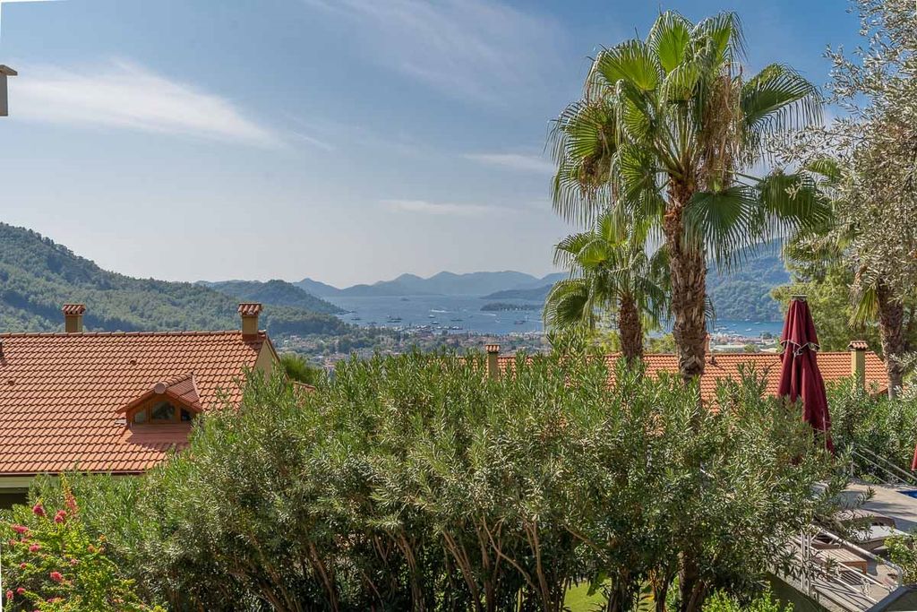 Property photo 3 of 22 A Picturesque Garden Duplex Apartment In Fethiye For Sale - Beautiful Sea Views