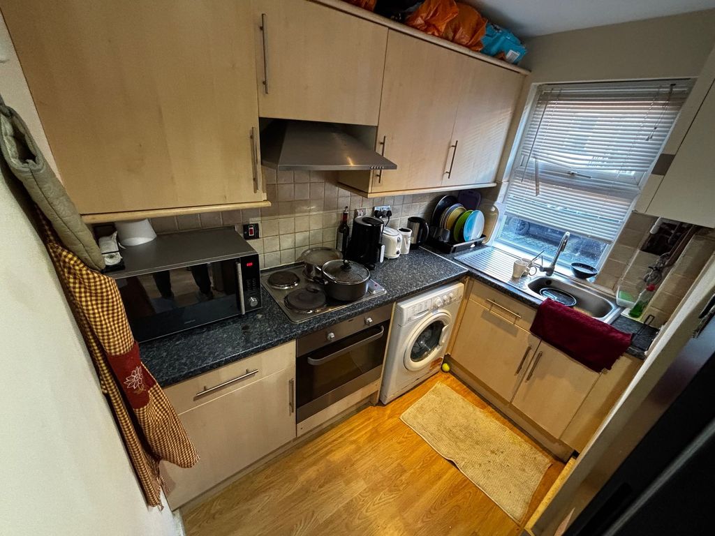 Property photo 2 of 8 Compact Fitted Kitchen With Light Wood Cabinets, i...