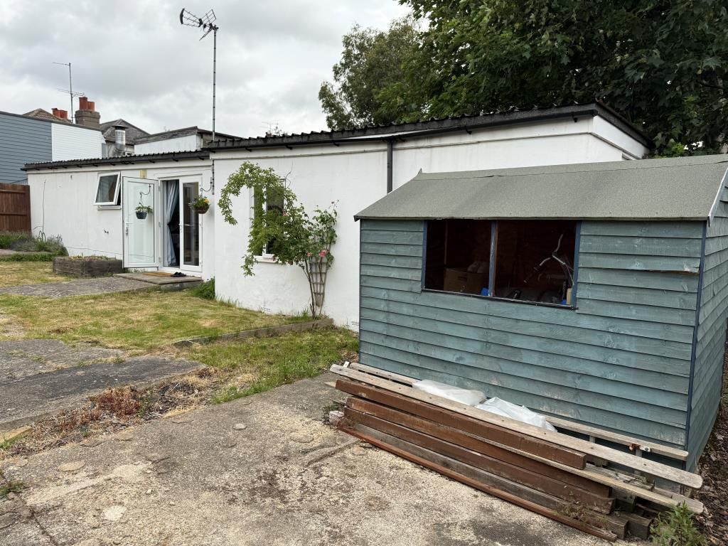 Property photo 2 of 8 Rear Elevation With Patio Area And Shed