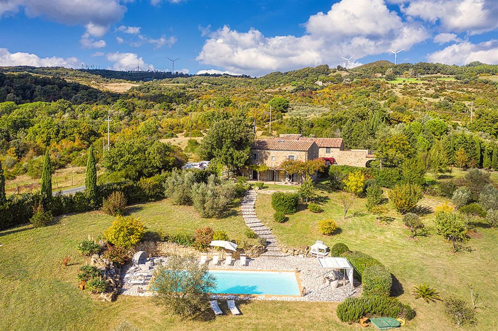 Property photo 1 of 51 Wonderful 4 Bdr Country House, Mature Garden, Panoramic Pool, Montecatini Val Di Cecina, Pisa, Tusc