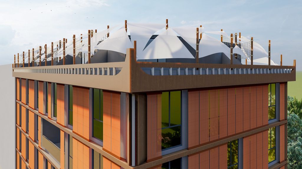 Property photo 2 of 15 Istanbul Two-Bed Apartments In Besiktas For Sale - Roof Top Social Areas