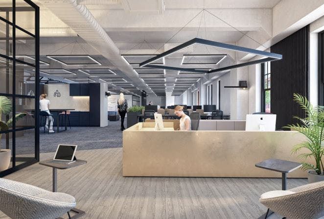 Property photo 2 of 5 John Bright Street Birmingham  Reception Space.Jpg