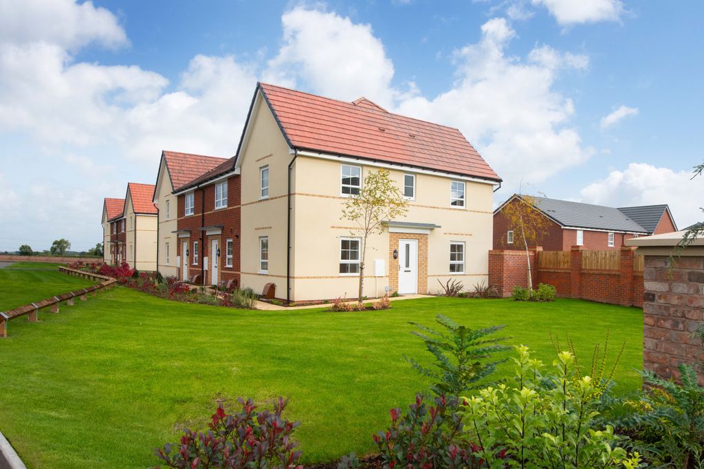 Property photo 1 of 7 Exterior View Of Our 3 Bed Moresby Home In Render Finish