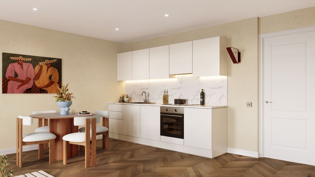 Property photo 3 of 7 Flat For Sale In Birmingham_Kitchen
