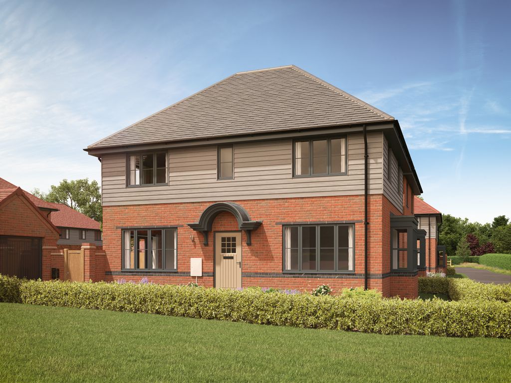 Property photo 1 of 9 A Modern Brick And Siding House With A Manicured Lawn In The Foreground Is Set Against A Backdrop Of