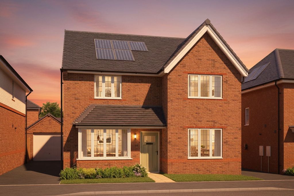 Property photo 2 of 11 Exterior-Aspen-Brook-Plot-153-Dusk