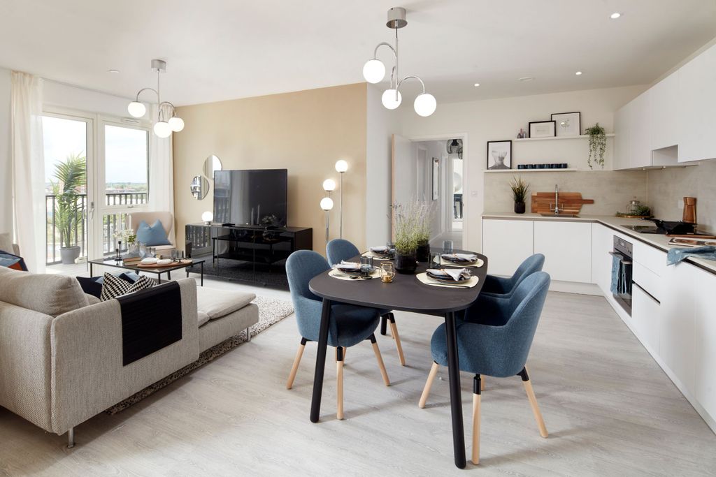 Property photo 1 of 7 Hayes Village - 2-Bed Show Home - Living Area