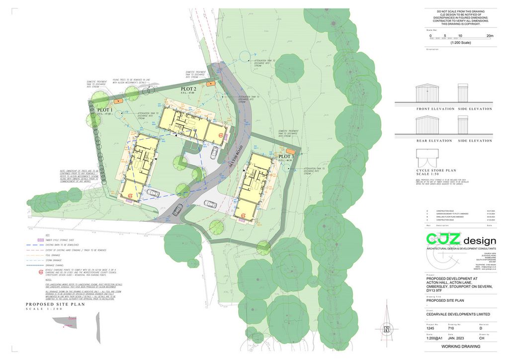 4 bed detached house for saleThe Paddocks (Plot 1), Acton Hall, Acton Worcestershire DY13 photo 5