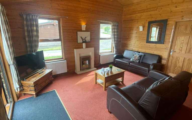Property photo 3 of 6 Spacious Lodge Living Room At Watermouth Lodges North Devon