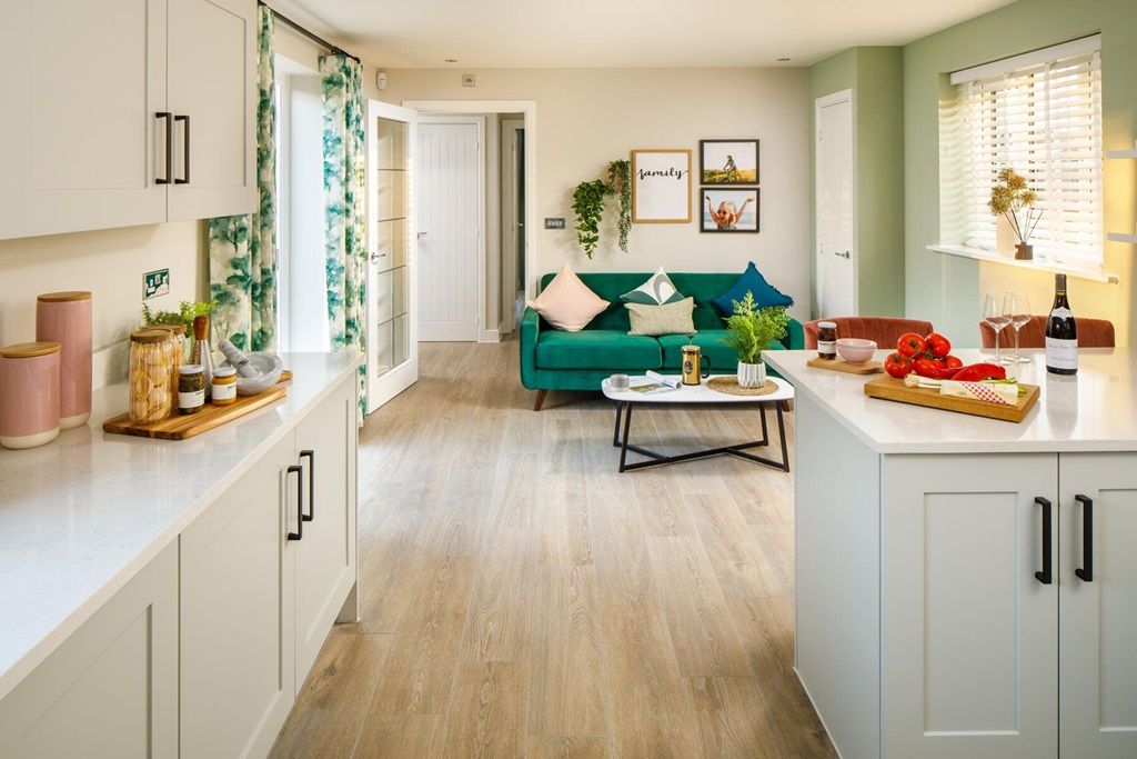 Property photo 2 of 15 The Kitchen/Family Area Is The Hub Of This Family Home
