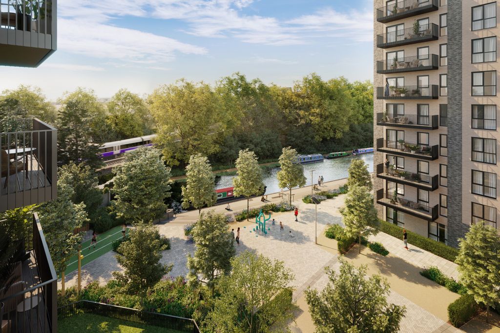 Property photo 2 of 7 Hayes Village - Canal-Side View 04