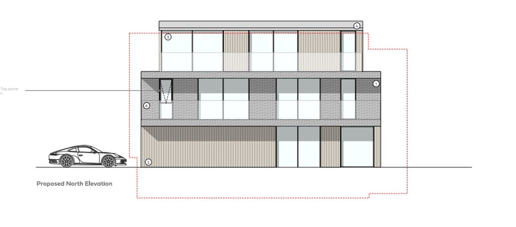 Property photo 1 of 3 Proposed North Elevation