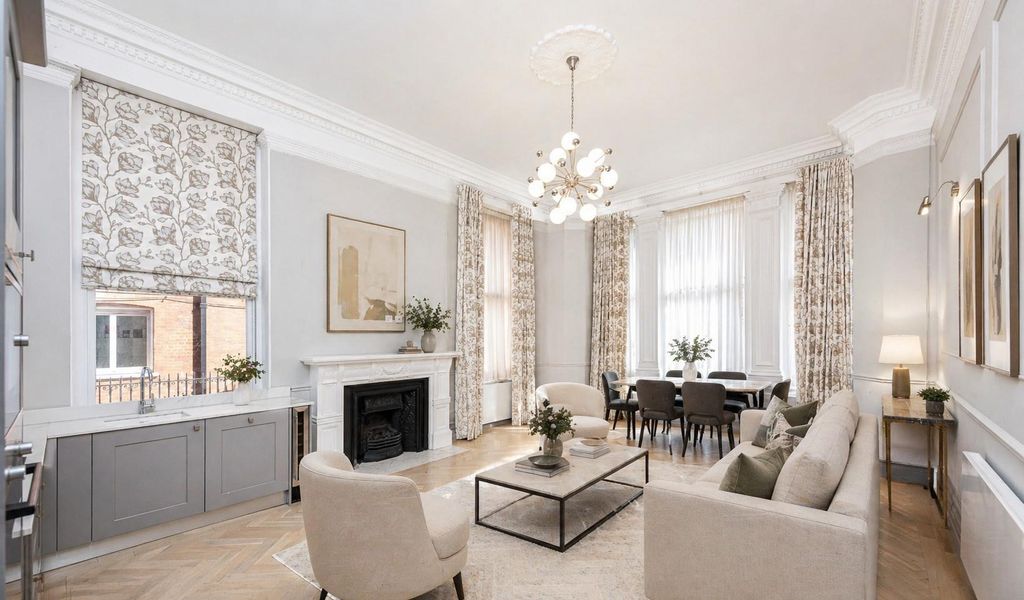 Property photo 1 of 11 Grand Reception With High Ceiling Open Plan Wood F