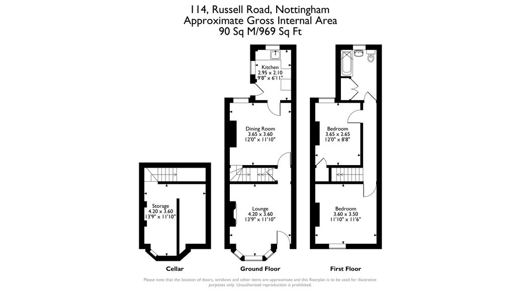 Property photo 2 of 11 114, Russell Road, Ng7 6Gz.Jpg