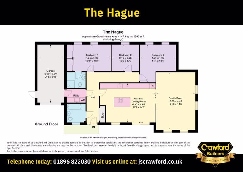 Property photo 2 of 3 The Hague - Floorplan