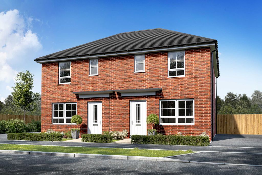 Property photo 1 of 9 Exterior CGI View Of Our 3 Bed Ellerton Home
