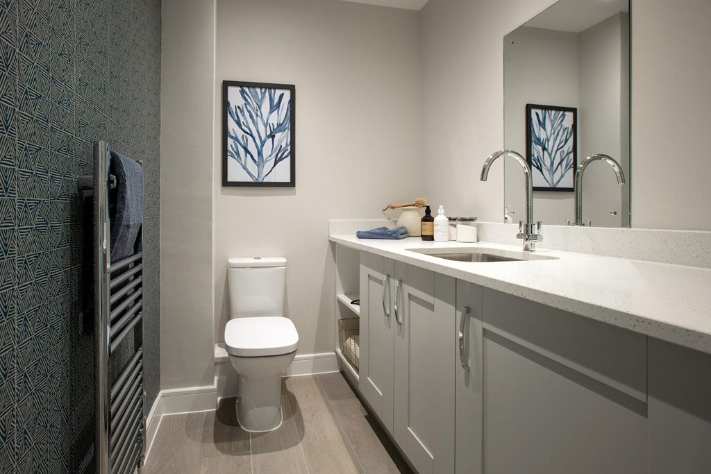 Property photo 3 of 13 Combined Downstairs Cloakroom Utility For Laundry