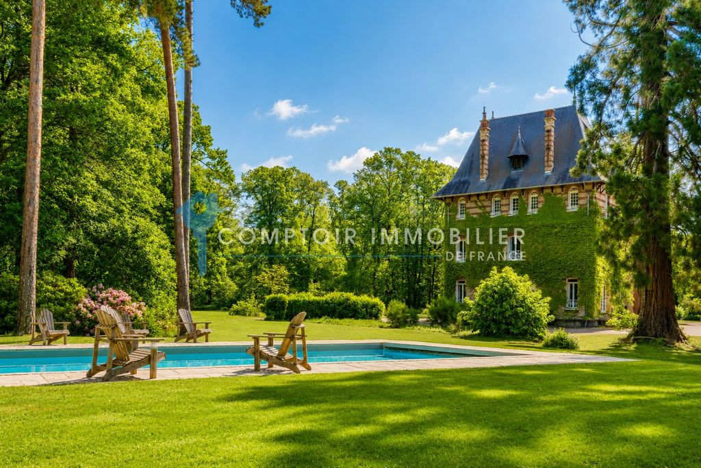 Property photo 1 of 20 For Sale Dpt Eure (27) Near Evreux 19th Century Manor And Its 3 Outbuildings On Landscaped Park Of Approximately 19 Ha