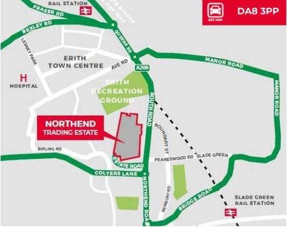 Property photo 3 of 4 Erith  Northend Te Map.Jpg
