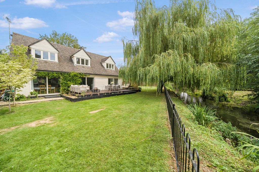 Property photo 2 of 56 Rear Garden & River Bourne