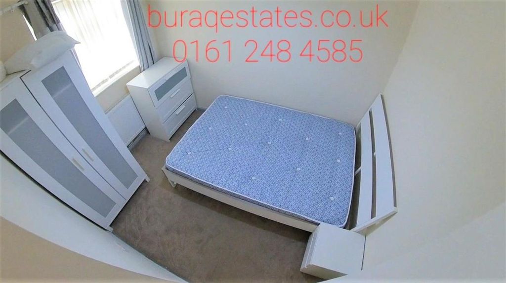 Property photo 3 of 13 Bright, Simply Furnished Bedroom With A Double Bed...