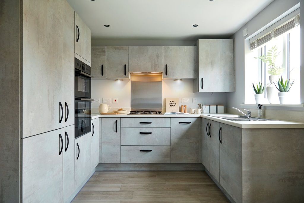 Property photo 1 of 13 An Easy To Clean Kitchen With Ample Storage