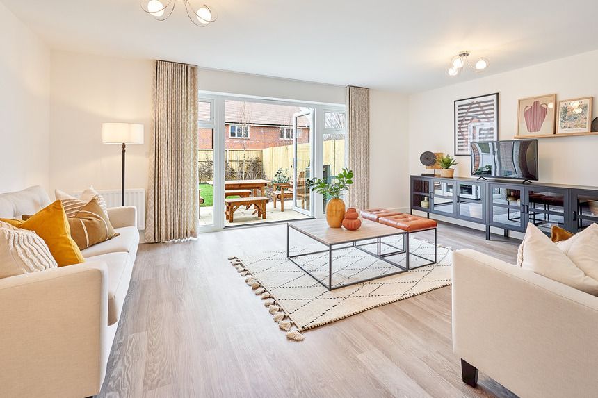 Property photo 1 of 10 Linden - Albany Park - Phase 2 - Wisteria (Mallard) Living Room