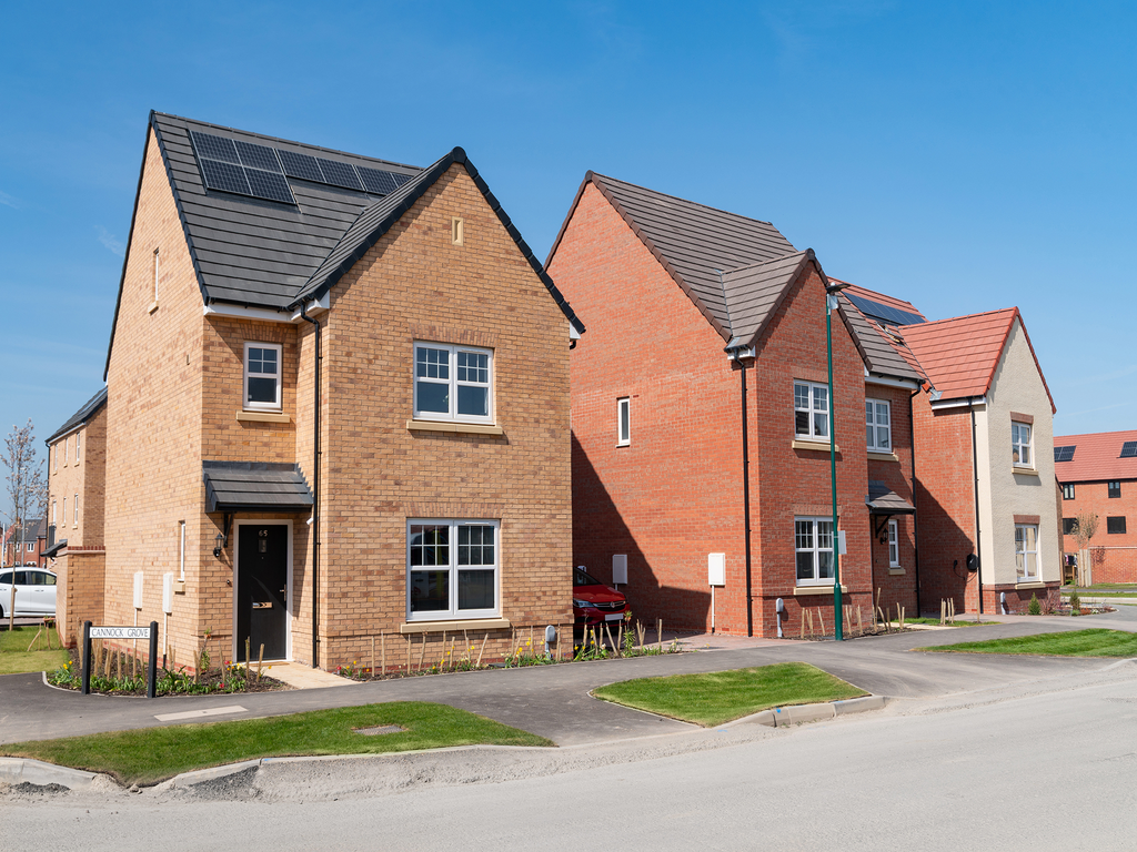 4 bed detached house for sale"The Greenwood" at Chamberhouse Crescent, Peterborough PE7