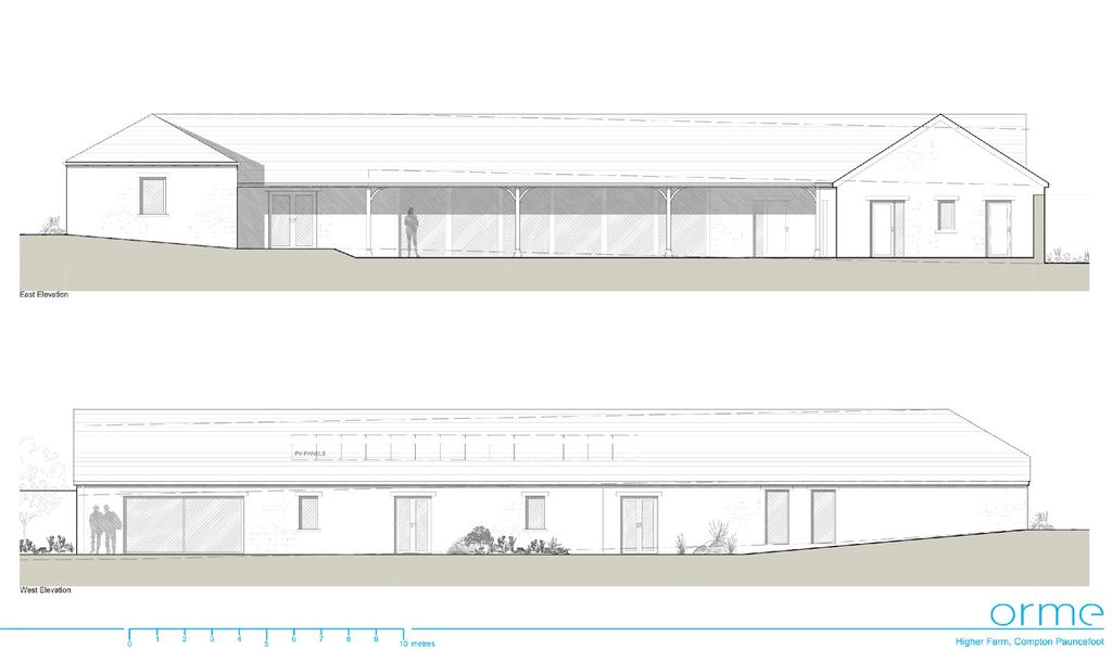 Property photo 3 of 7 East/West Elevations