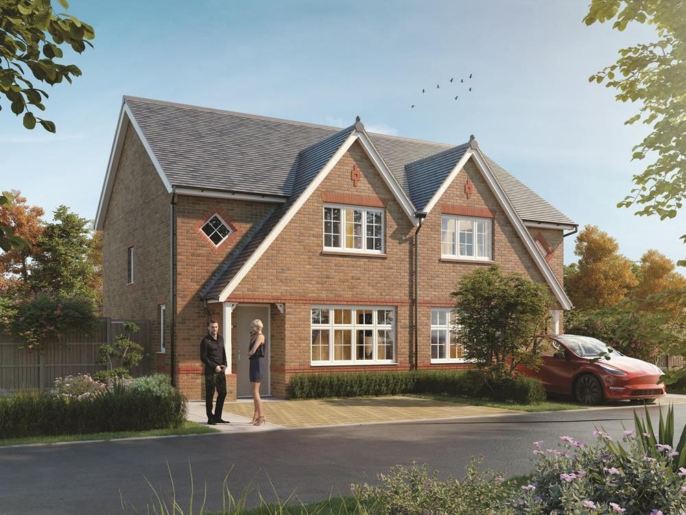 Property photo 2 of 10 External CGI In Brick Of The Letchworth, A 3 Bedroom House
