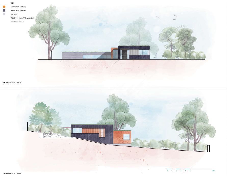 Property photo 3 of 25 Proposed Elevations North & West