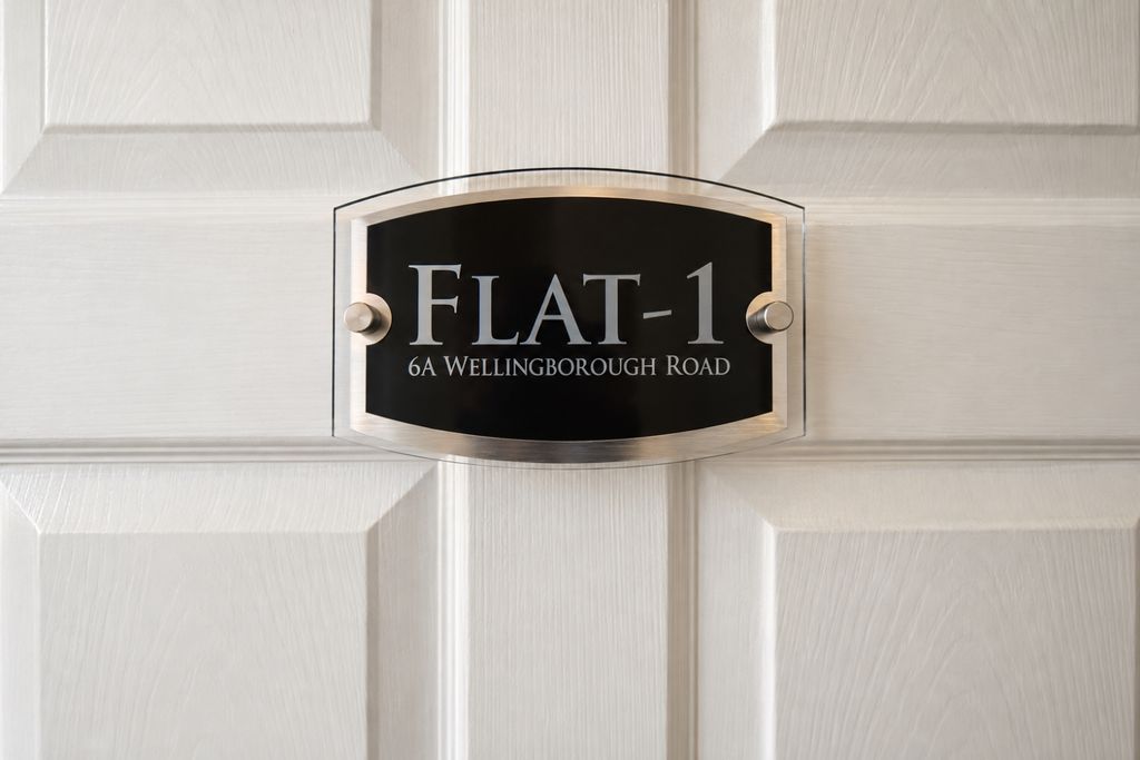 Property photo 1 of 6 Elegant Flat-1 Door Plaque