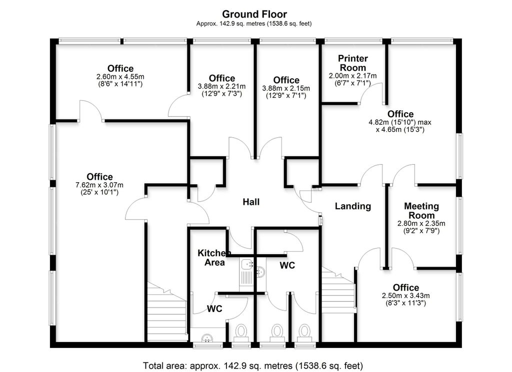 Property photo 2 of 12 178 Widemarsh Street, Hereford Floorplan