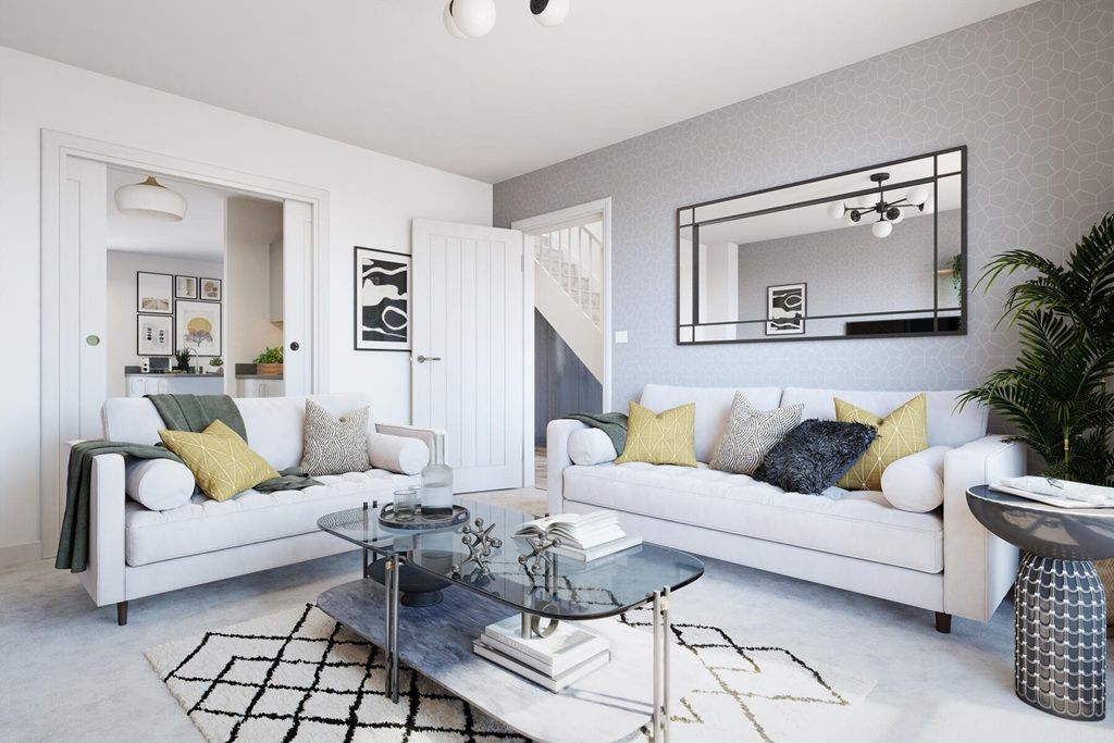 Property photo 3 of 16 A Spacious Lounge With Sliding Doors Leading To The Kitchen