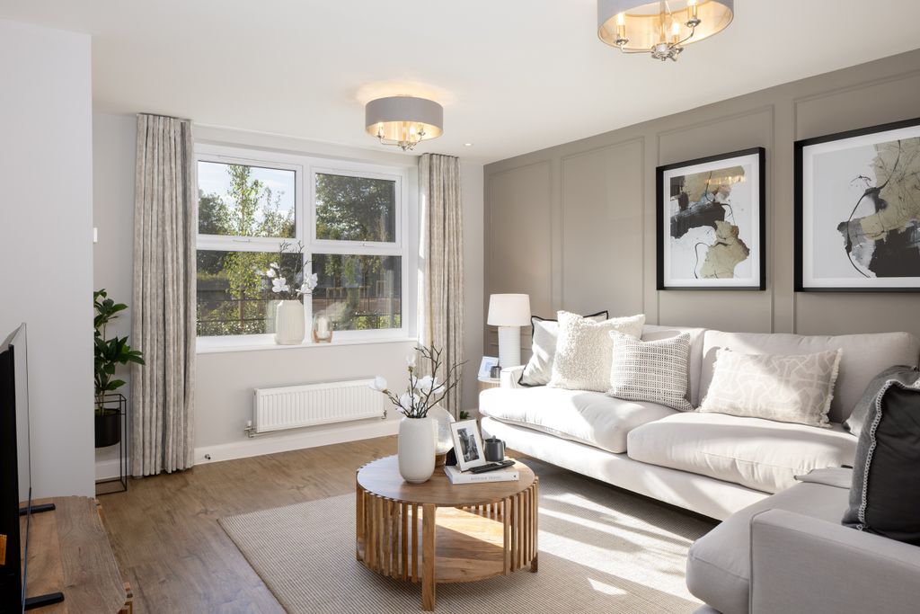 Property photo 3 of 8 Lounge In The Archford 3 Bedroom Semi Detached Home